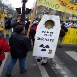 Manifestation contre le nuclaire  Paris le 17 janvier 2003 photo n51 